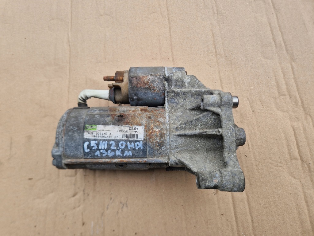 фото №1, Стартер citroen c5 iii x7 2.0 hdi 9654561480