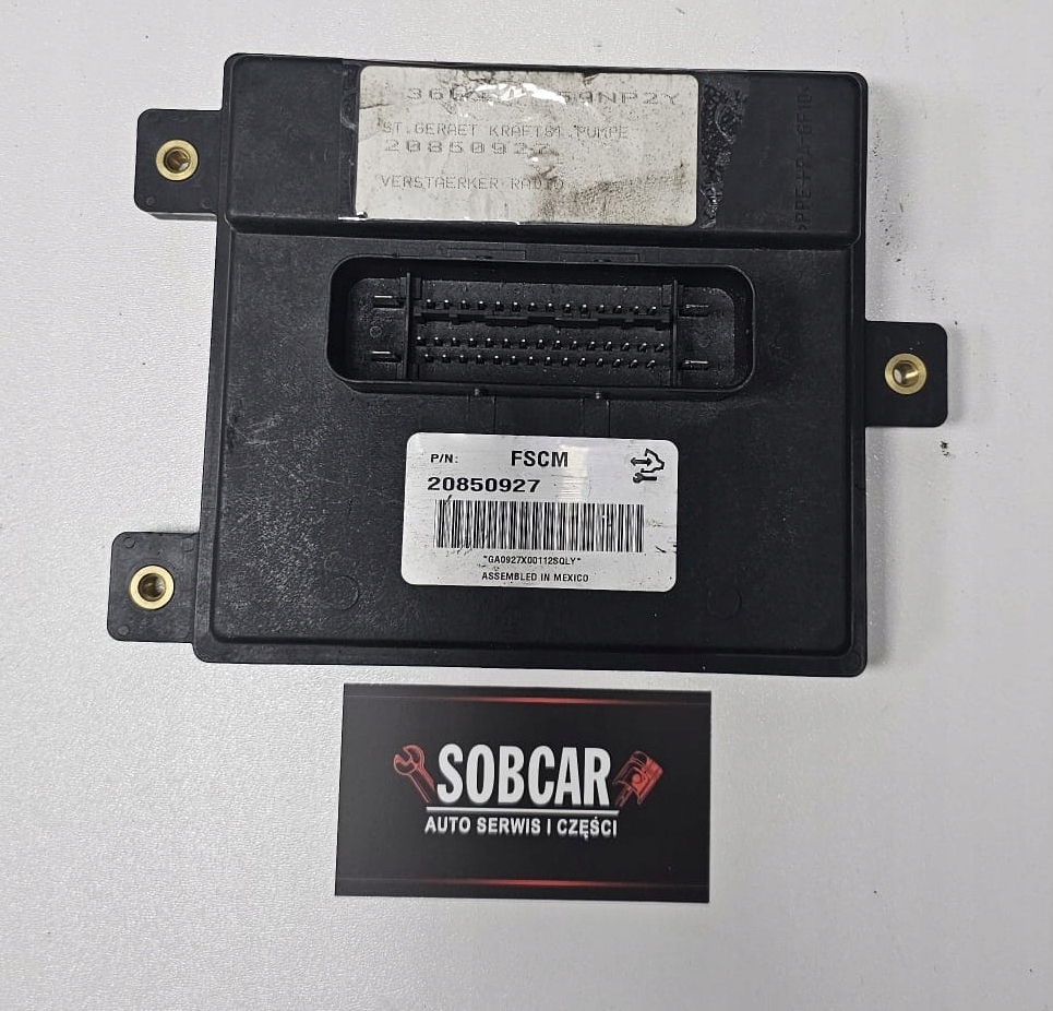 фото №1, Модуль насоса топлива fscm 20850927 opel insignia a 2.0 t 2.8 v6