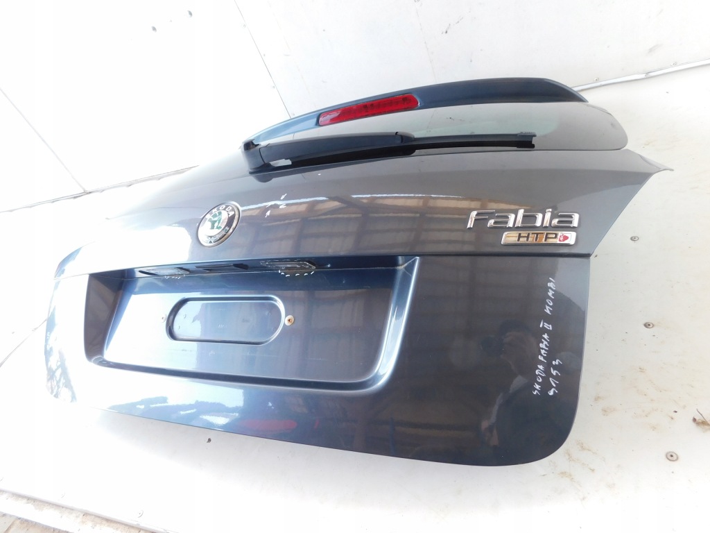 фото №10, Крышка багажника багажника skoda fabia ii 07-14 kombi kod 9153 m-ód poznań