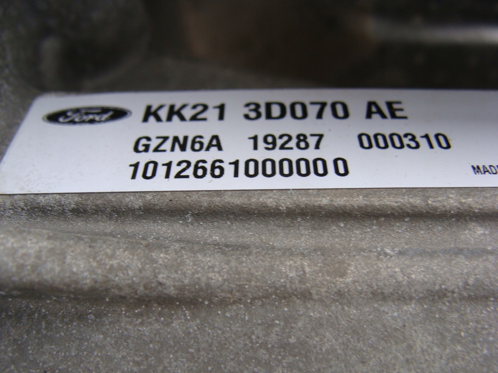 фото №7, Трансмісія ford transit custom mk8 nowa kk213d070ae