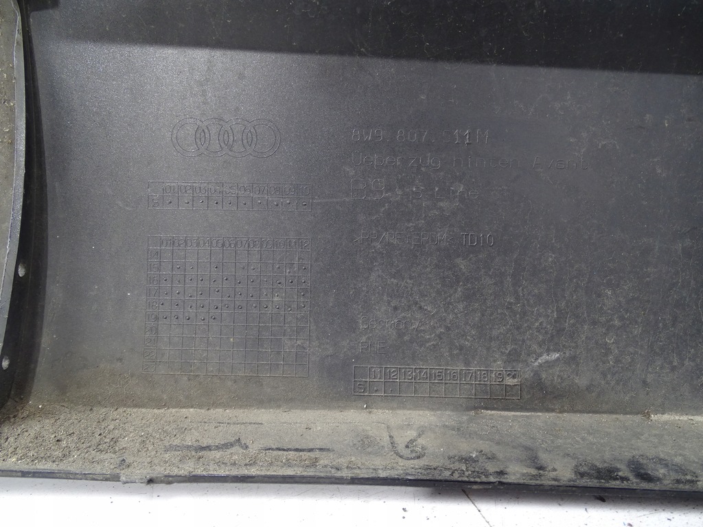 фото №6, Бампер задняя задний audi a4 b9 kombi 8w9 s-line s4