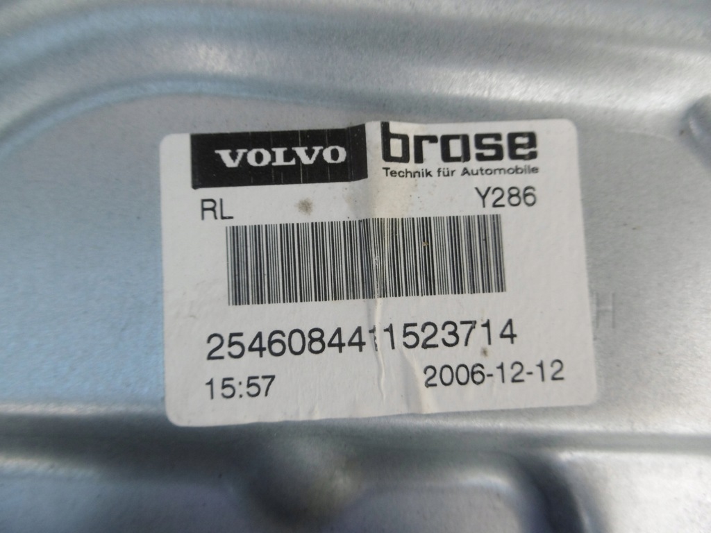 фото №8, Подъемник стекло левый задняя s80 ii v70 iii xc70 ii