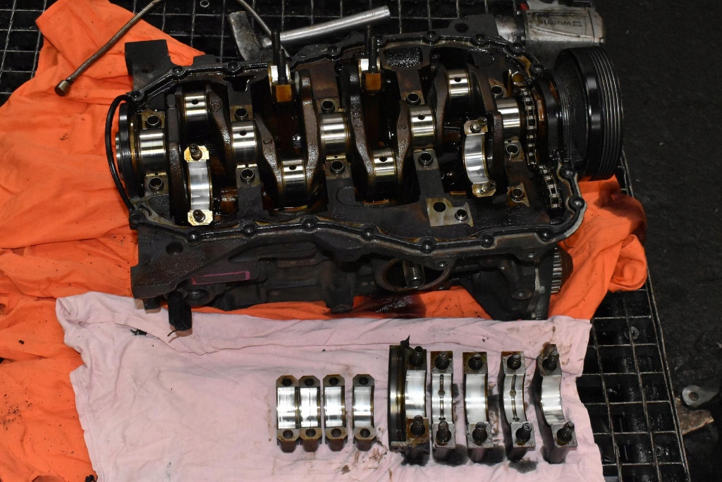 фото №7, Блок dół двигателя wał k7mf710 dacia sandero 1 i 1.6 mpi 87 km 08-12