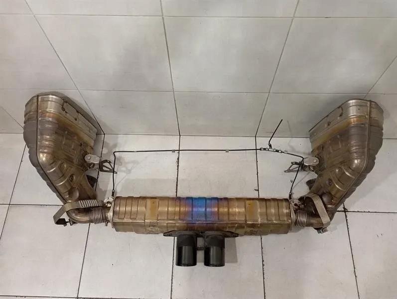 Porsche 911 991 gt3rs mk1 гасник випускний 99111102790 гасник випускний- Зі Шроту