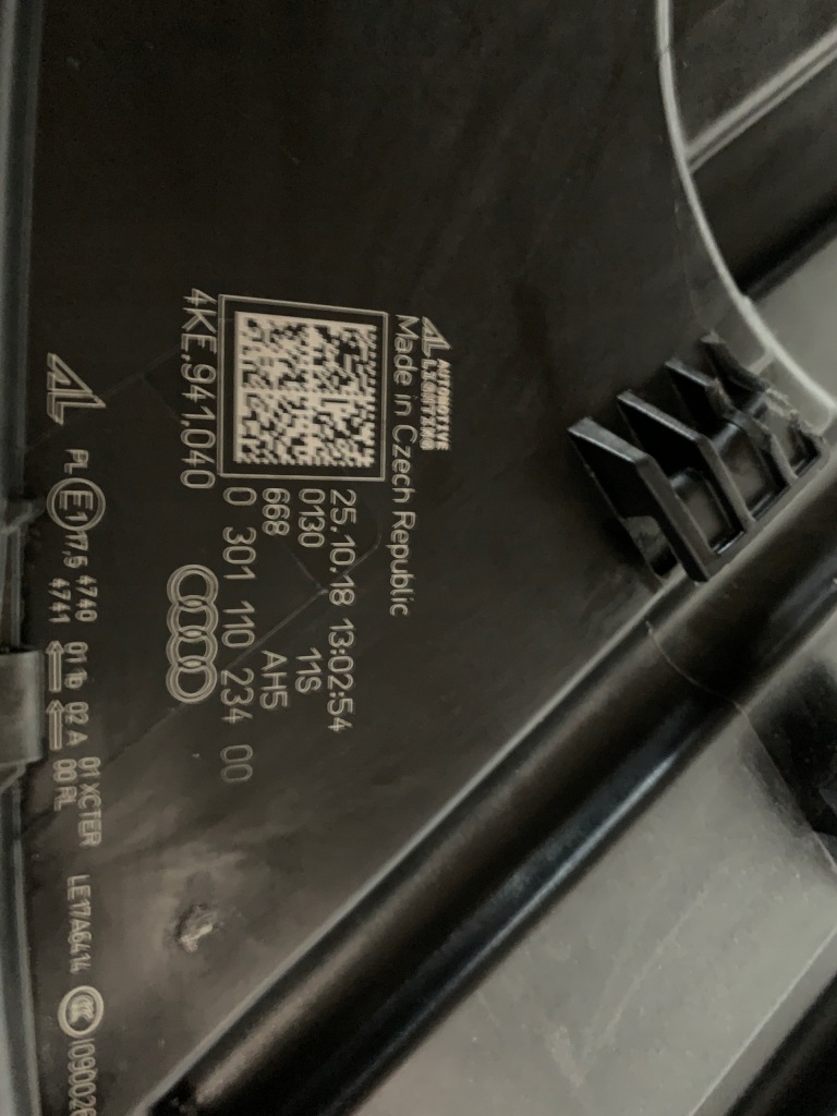 фото №7, Лампа правая audi etron e-tron 4ke