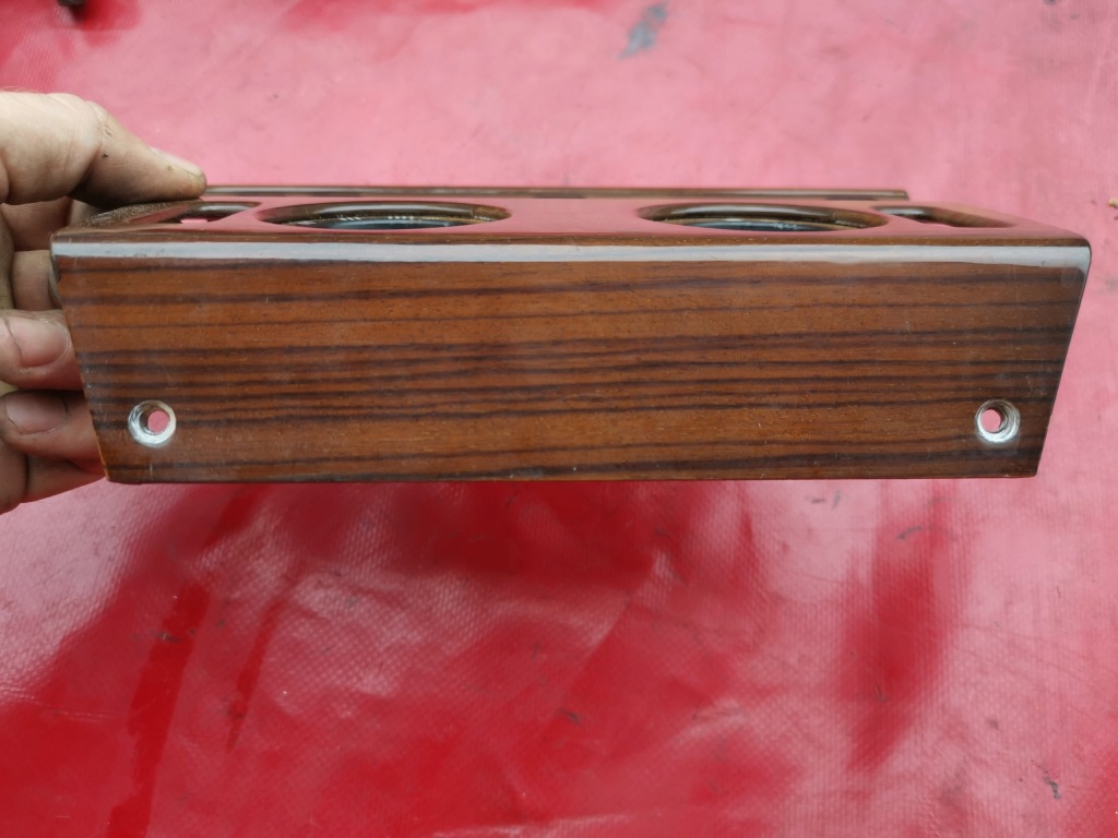 фото №9, Mercedes w124 drewno панель обдув dekor