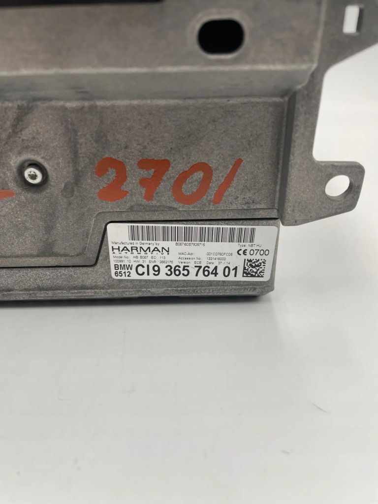 фото №5, Bmw 3 f30 f35 f31 9365764 радио навигация nbt