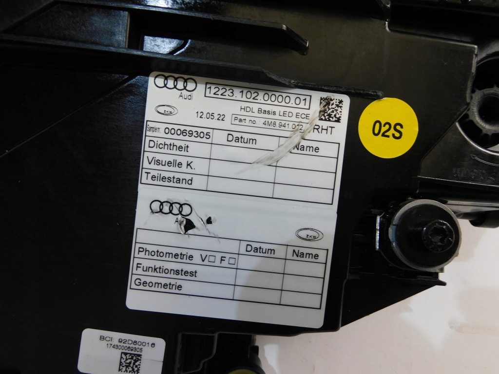 фото №16, Audi q8 4m8 lift лампа правая левая full led 4m8941011 4m8941012