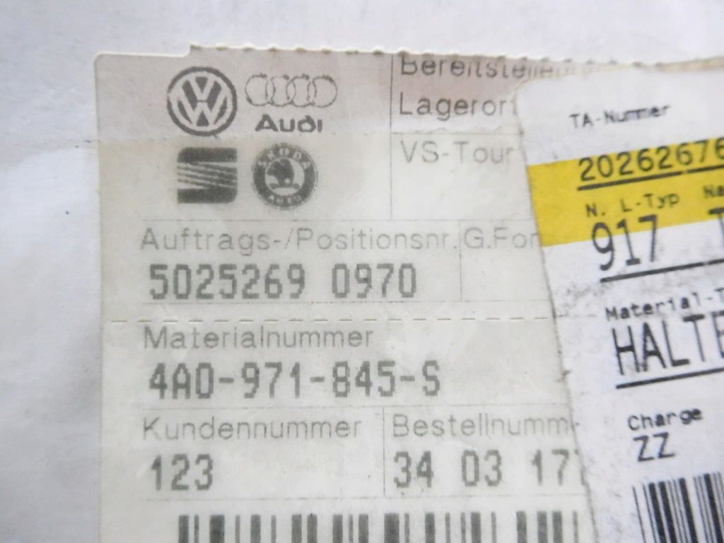 фото №7, Кронштейн датчика швидкості audi c4 a6 4a0971845s