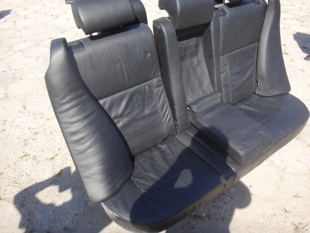 фото №11, Комплект сидіння сидіння заднє сидіння задня шкіра bmw x5 e53 чорні m-pakiet