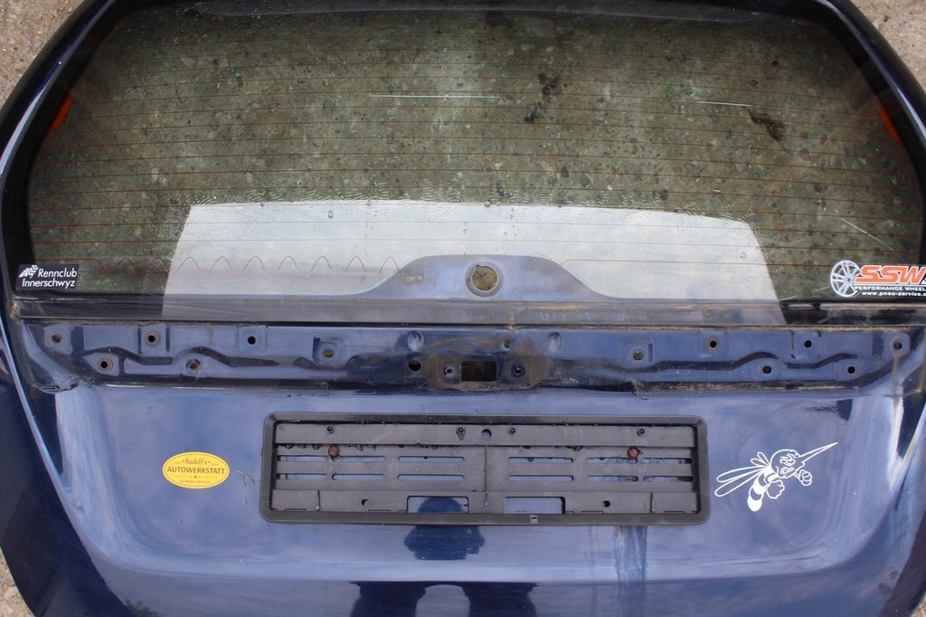 фото №9, Крышка багажника багажника subaru forester ii sg 03-05