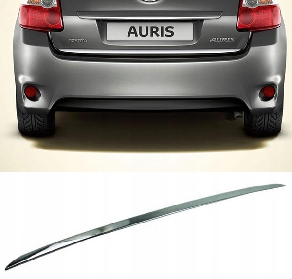 фото №1, Toyota auris i hb молдинг хром хромированная na крышка