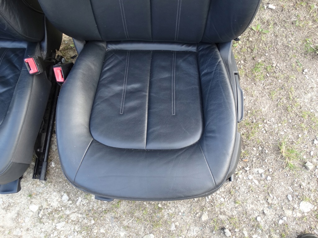 фото №8, Audi a6 c7 sedan 11-18 сидіння заднє сидіння czarna шкіра комплект super стан