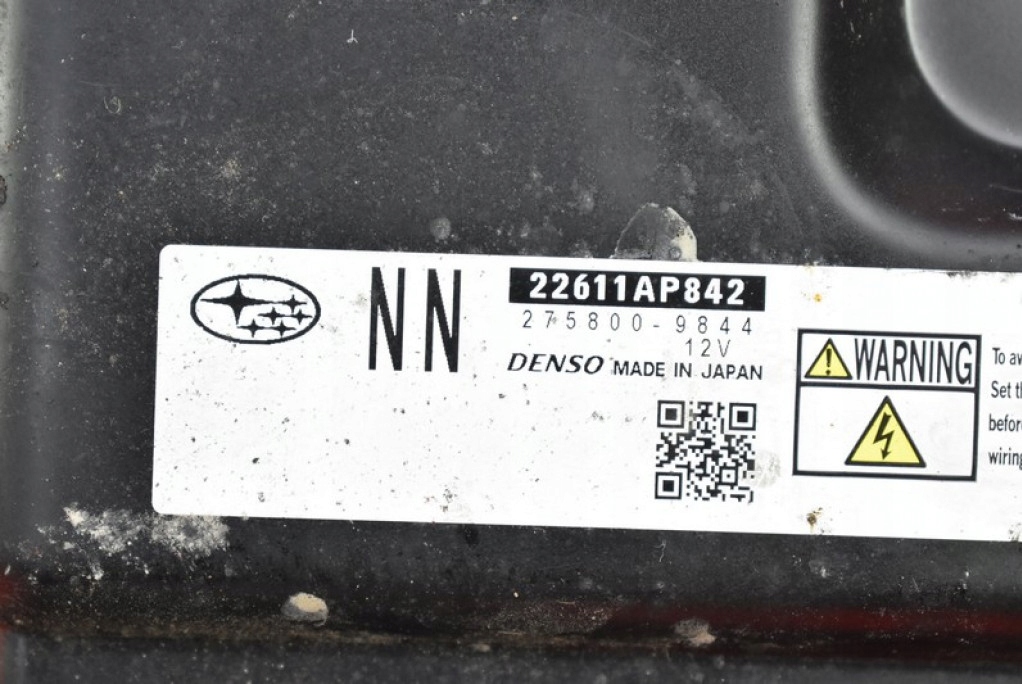 фото №7, Блок управления бортовой компьютер двигателя 22611ap842 subaru outback iv 2.0 d 150 km 09-12