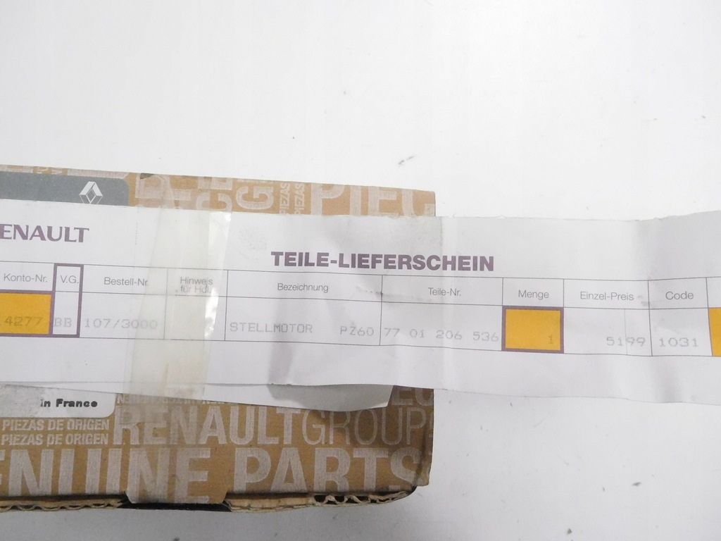 фото №11, Моторчик регулювання повітровід espace iv 7701206536