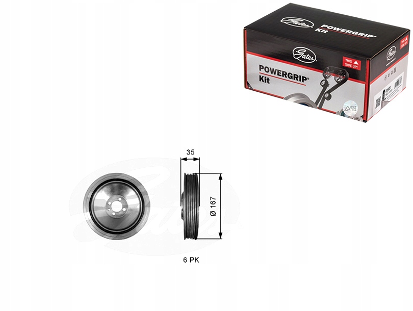 фото №1, Шкив коленчатого вала коленчатого alfa romeo giulia giulietta mito stelvio