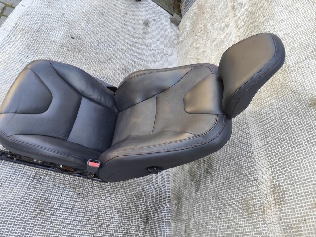 фото №7, Volvo xc60 i 08-17 сидіння передній правий електричний з підігрівом шкіра czarna