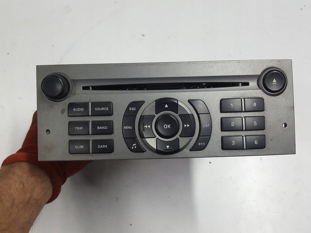 фото №1, Peugeot 407 04r- радіо cd радіопрогравач 9646871777