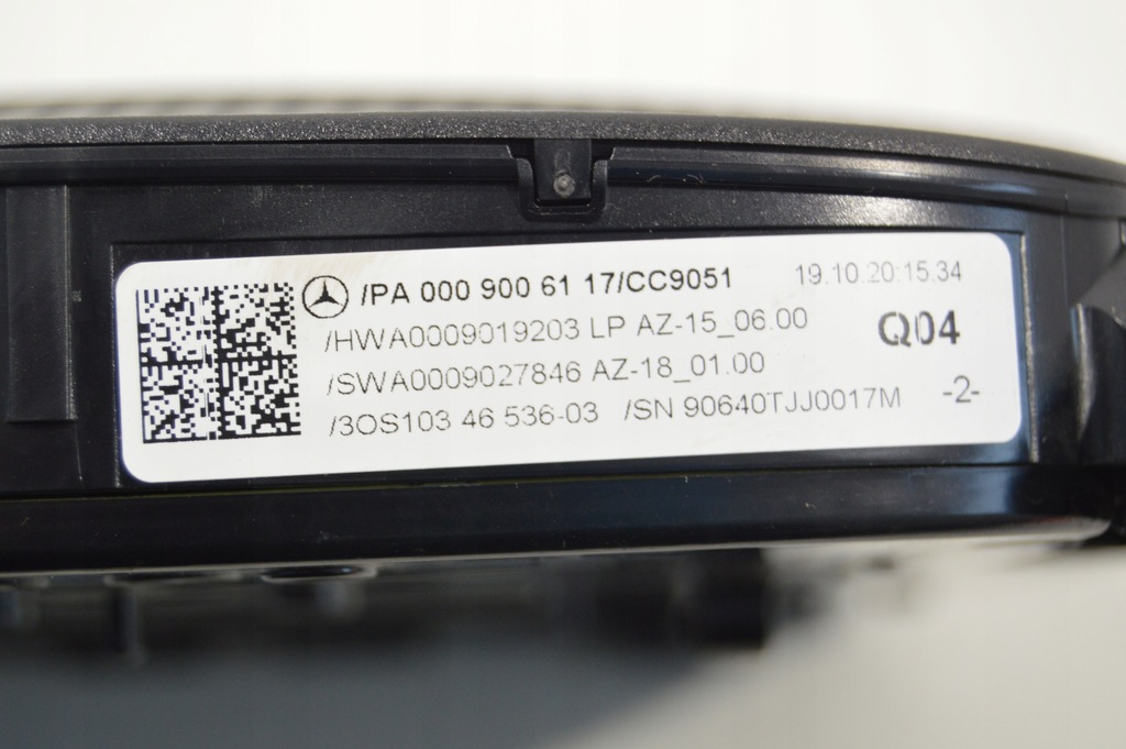 фото №9, Лампа стельовий czarna mercedes w213 e-klasa 0009006117