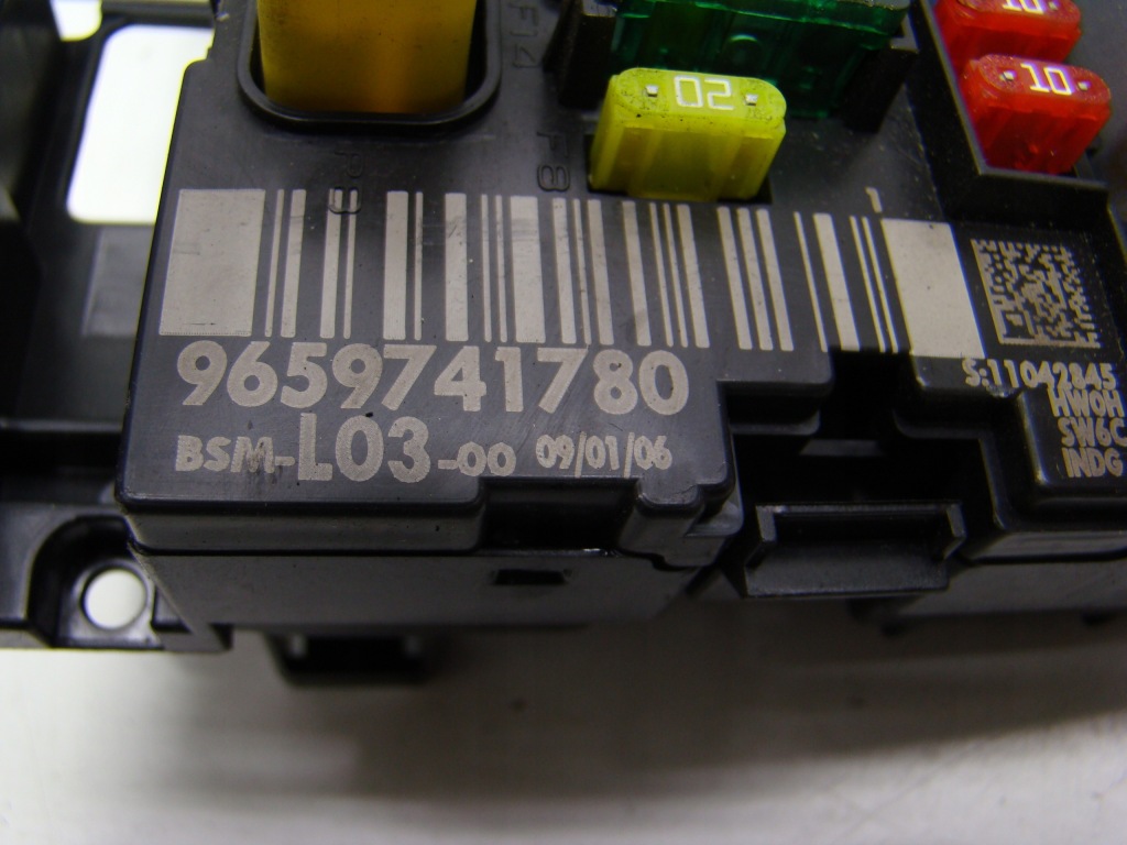фото №3, Peugeot citroen - модуль, коробка bsm l03 9659741780