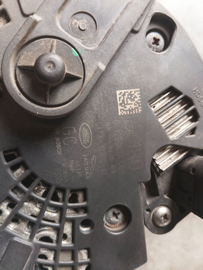 Генератор 0125812068 gx73-10300-ce jaguar 2.0 d Доставка