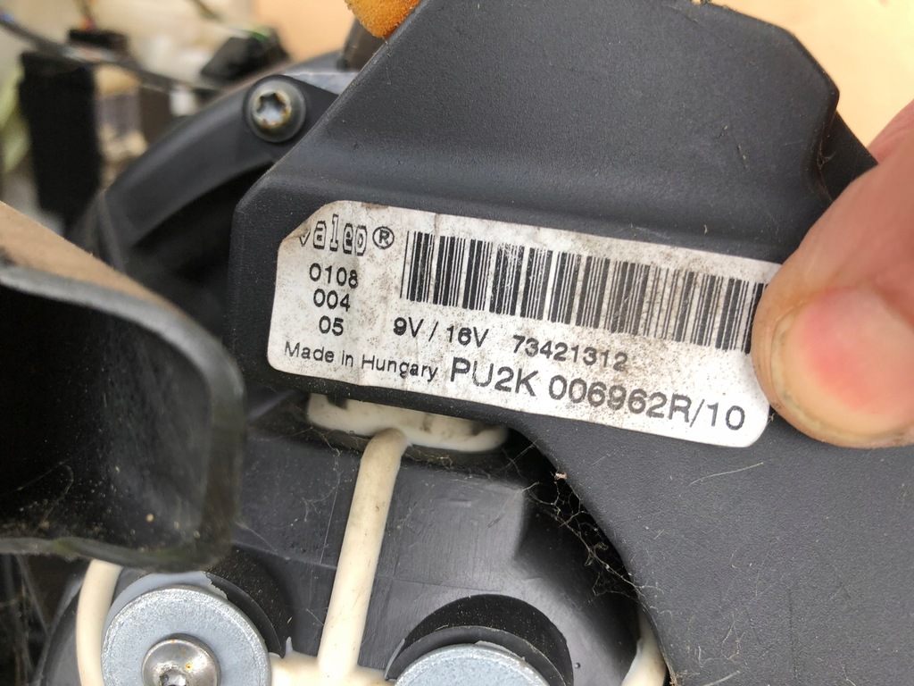 фото №11, Обігрівач повітродувка вентилятор opel vectra signum