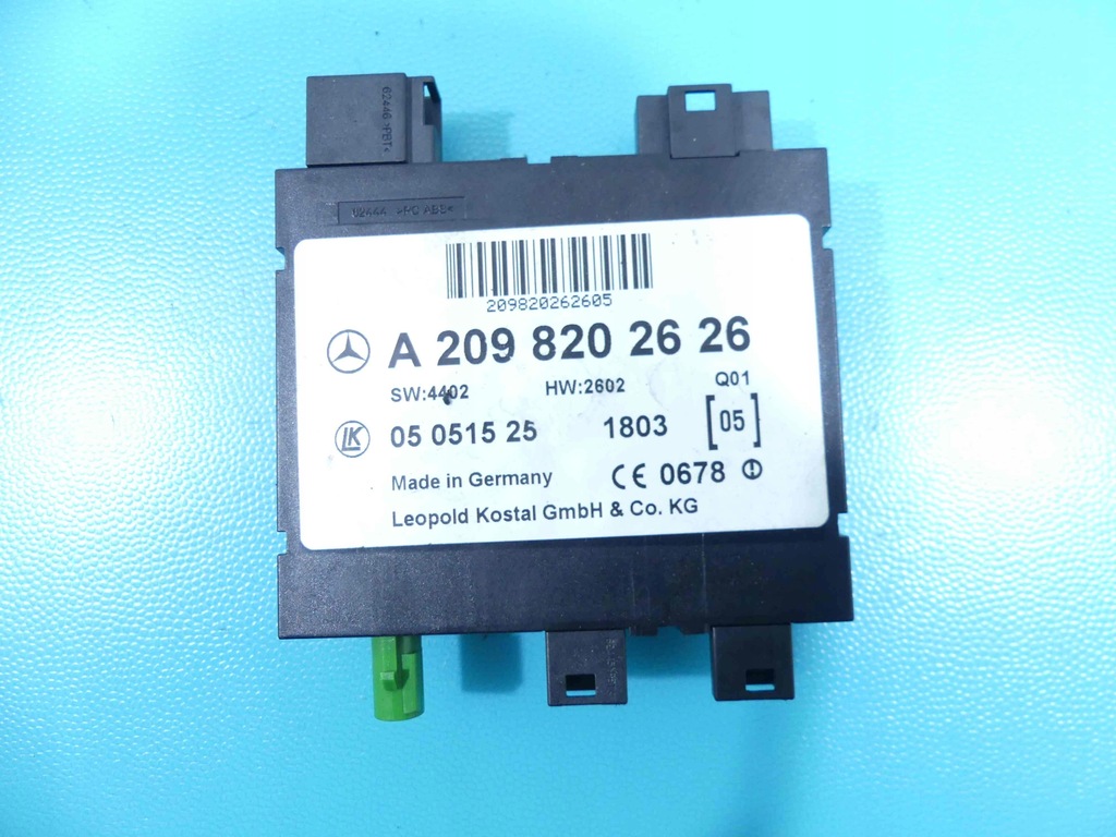 фото №1, Блок управления модуль keyless mercedes clk c209 w209
