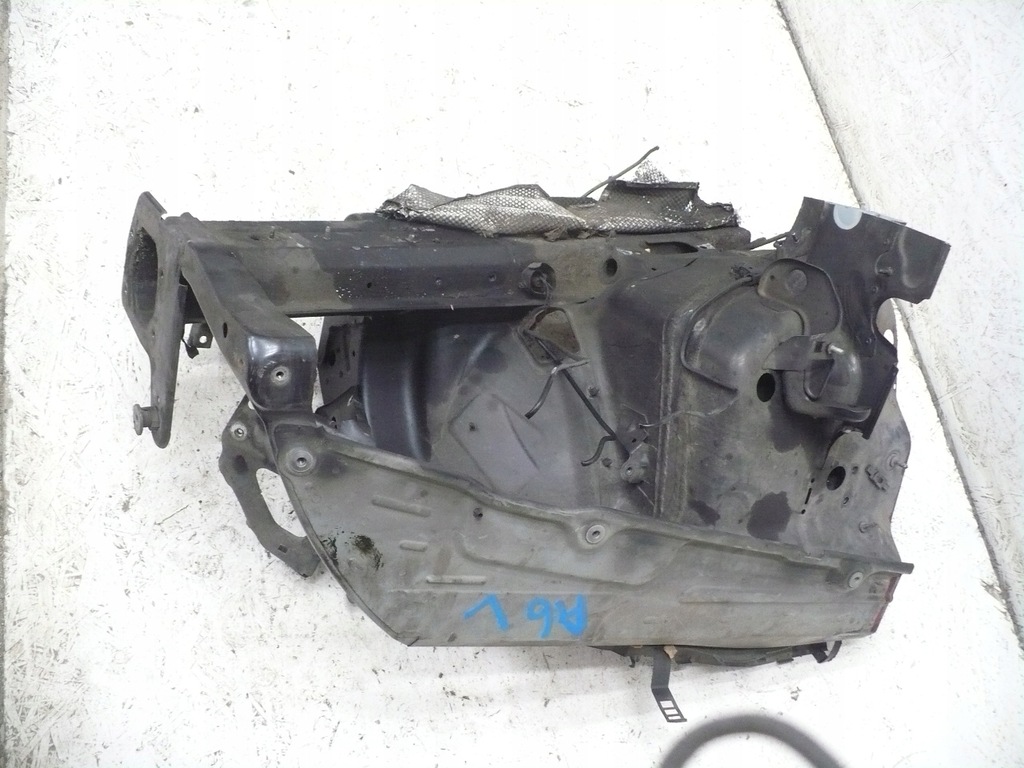 фото №1, Лонжерон лівий перед lz7q audi a6 c6 чверть