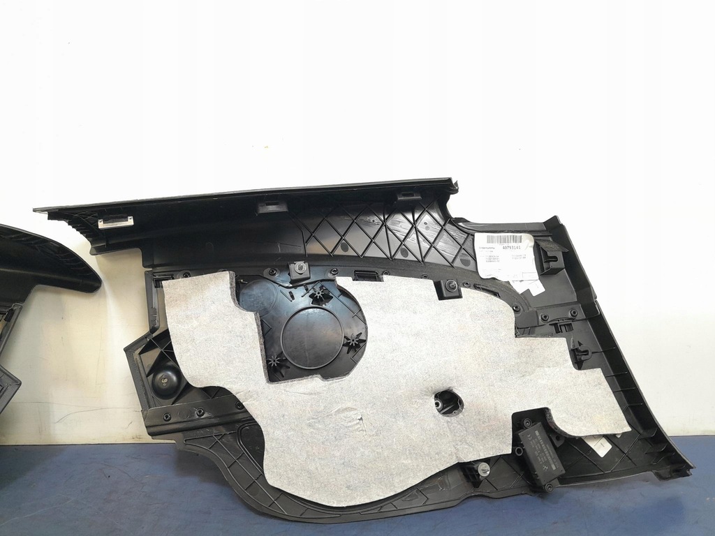 фото №14, Bmw 6 e63 оббивка обшивки задня задні шкіра