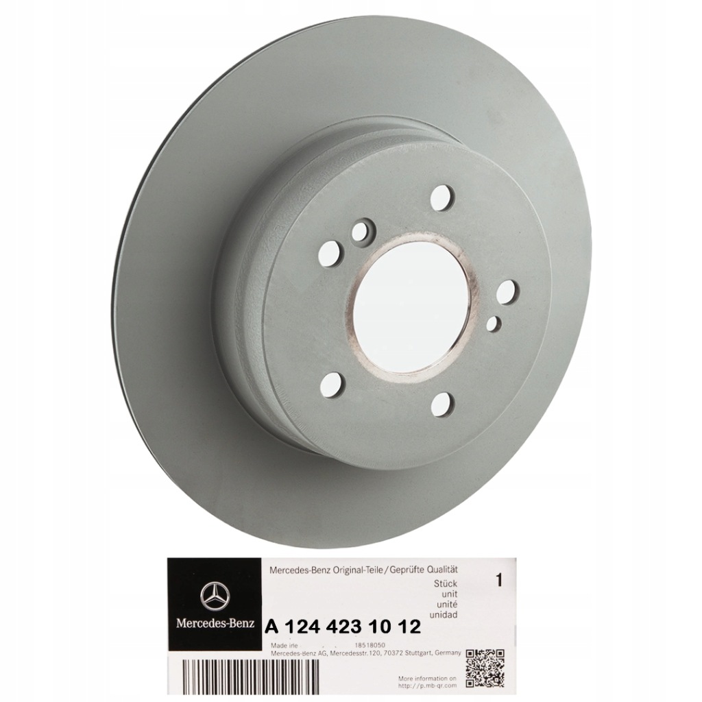 Купити Диск гальмівна mercedes оригінальний номер задній a1244231012 w124