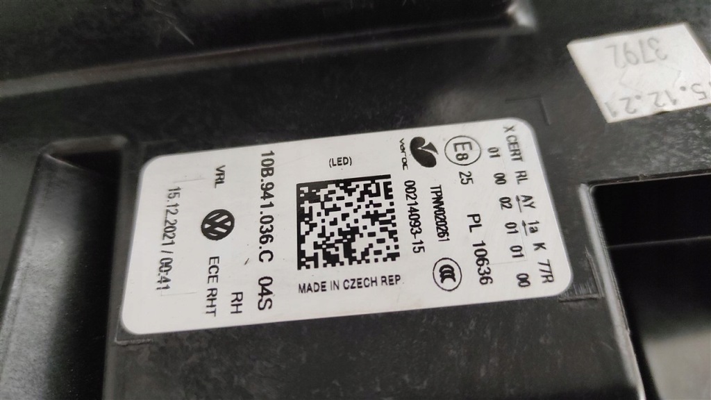 фото №10, Лампа права перед vw id3 id.3 10b po 19 10b941036c