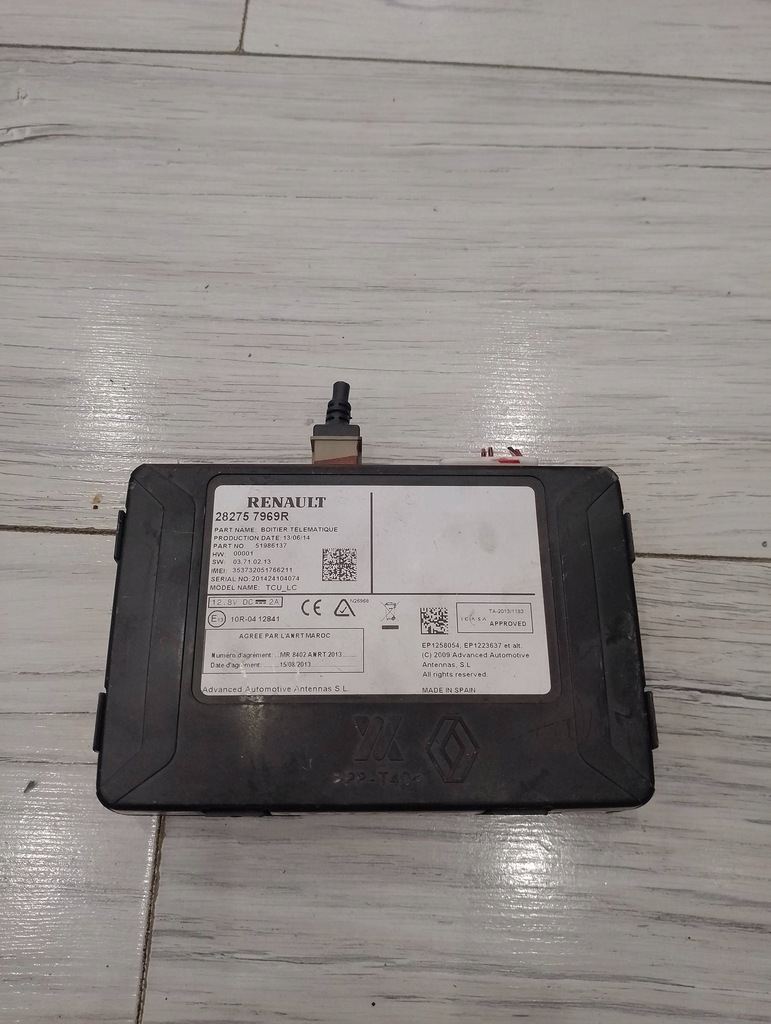 фото №1, Модуль навигации renault scenic iii 282757969r