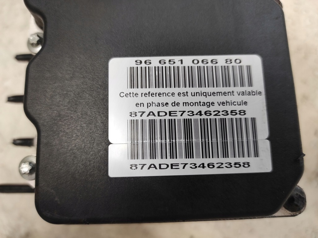 фото №6, Citroen c4 picasso grand 06- 2.0hdi насос abs 9665106680