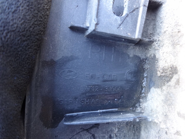 фото №4, Hyundai ix55 06-12r молдинг крила права перед