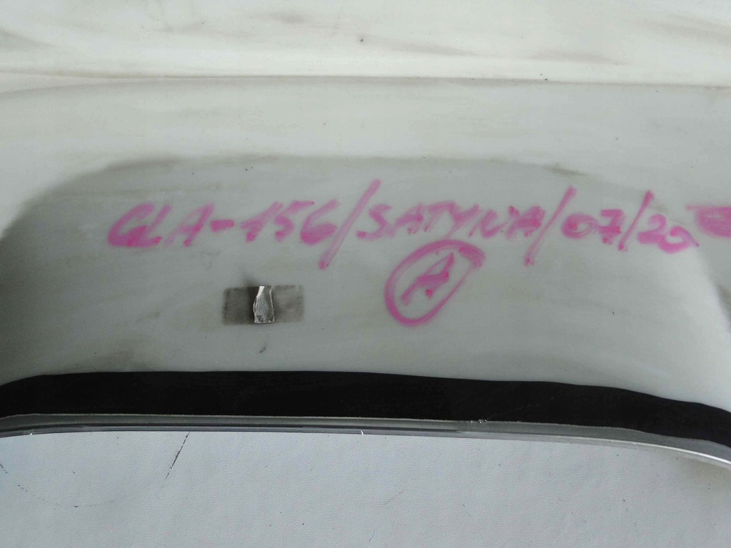 фото №10, Mercedes gla x156 156 дифузор накладка satyna задня