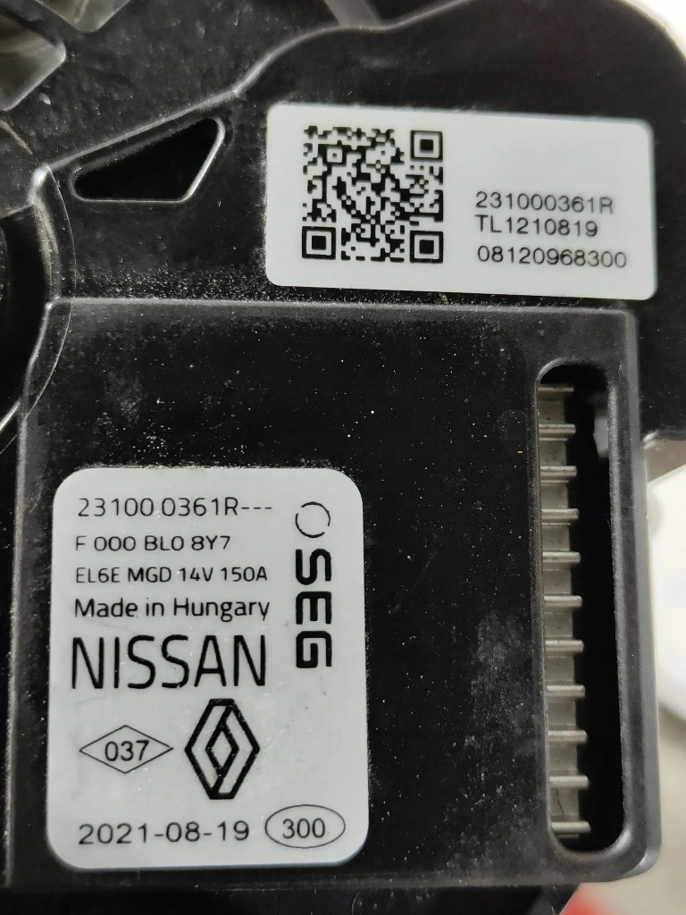 фото №6, Dacia sandero iii 1.0 sce clio v генератор оригинал idealny