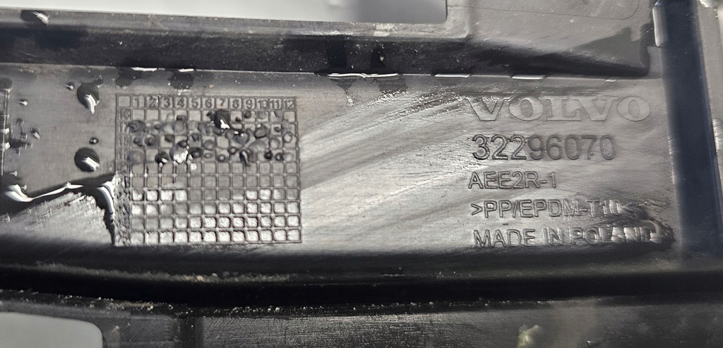 фото №12, Решётка средняя бампера перед volvo xc60 ii 2 2017-2021