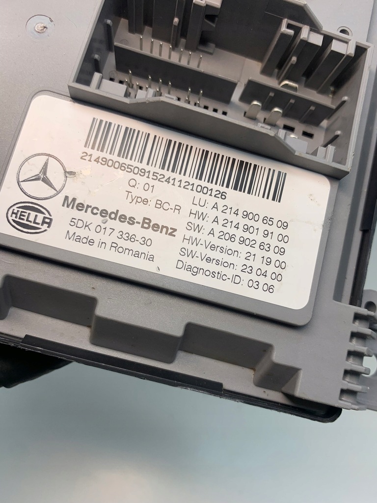 фото №7, Mercedes w214 блок управления модуль комфорта bcm a2149006509