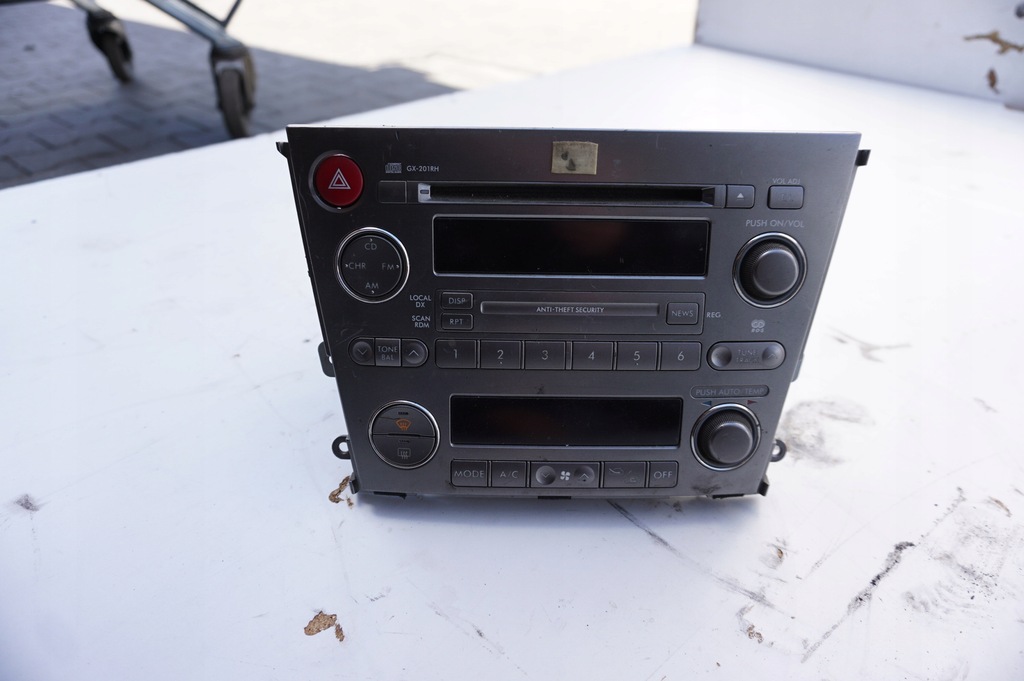 фото №1, Радио subaru gx201rhf2