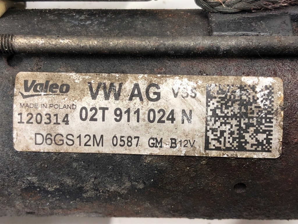 фото №5, Стартер skoda roomster 02t911024n 1.4 86km 07-15