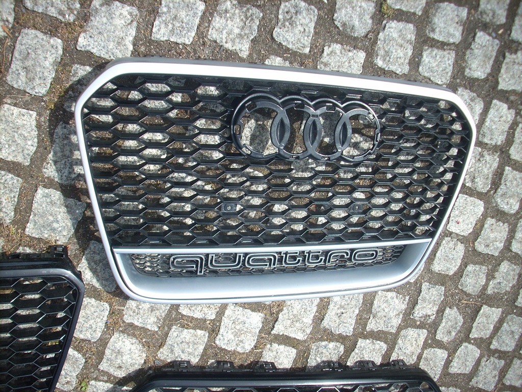 фото №13, Audi rs6 c7 4g решітка радіатора решітка радіатора нижня quattro ew. rs7 спойлер карбон i lift