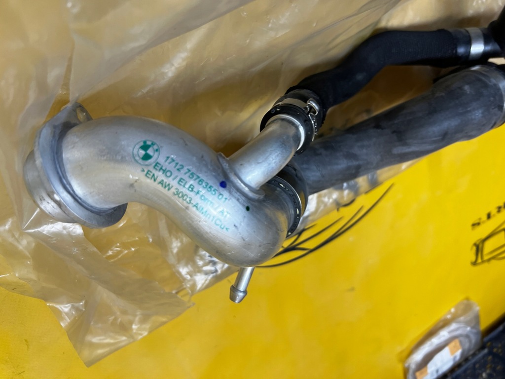 фото №7, Труба трубка шланг wąż wody охолодження bmw alpina b6 b7 новий oem