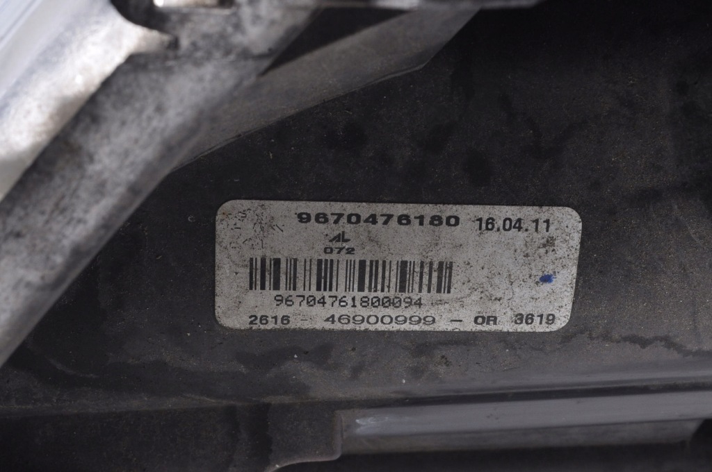 фото №10, Peugeot 508 i противотуманная фара правый перед 9670476180