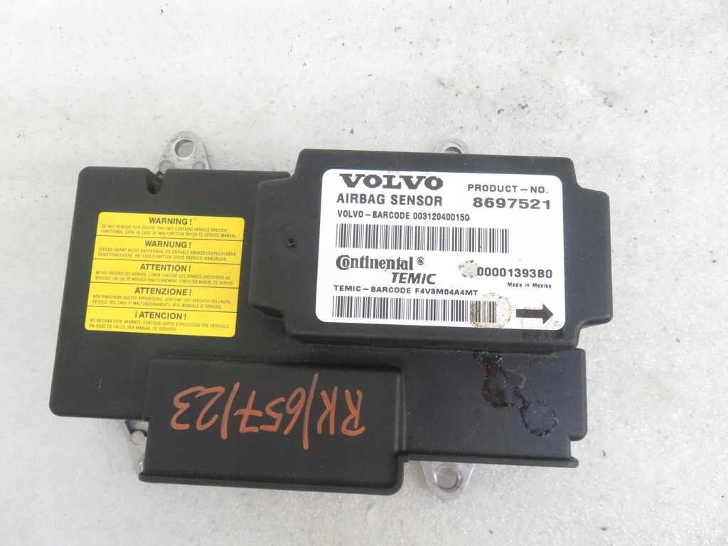 фото №8, Приборная панель volvo s40 ii подушки безопасности pas левый перед оригинал