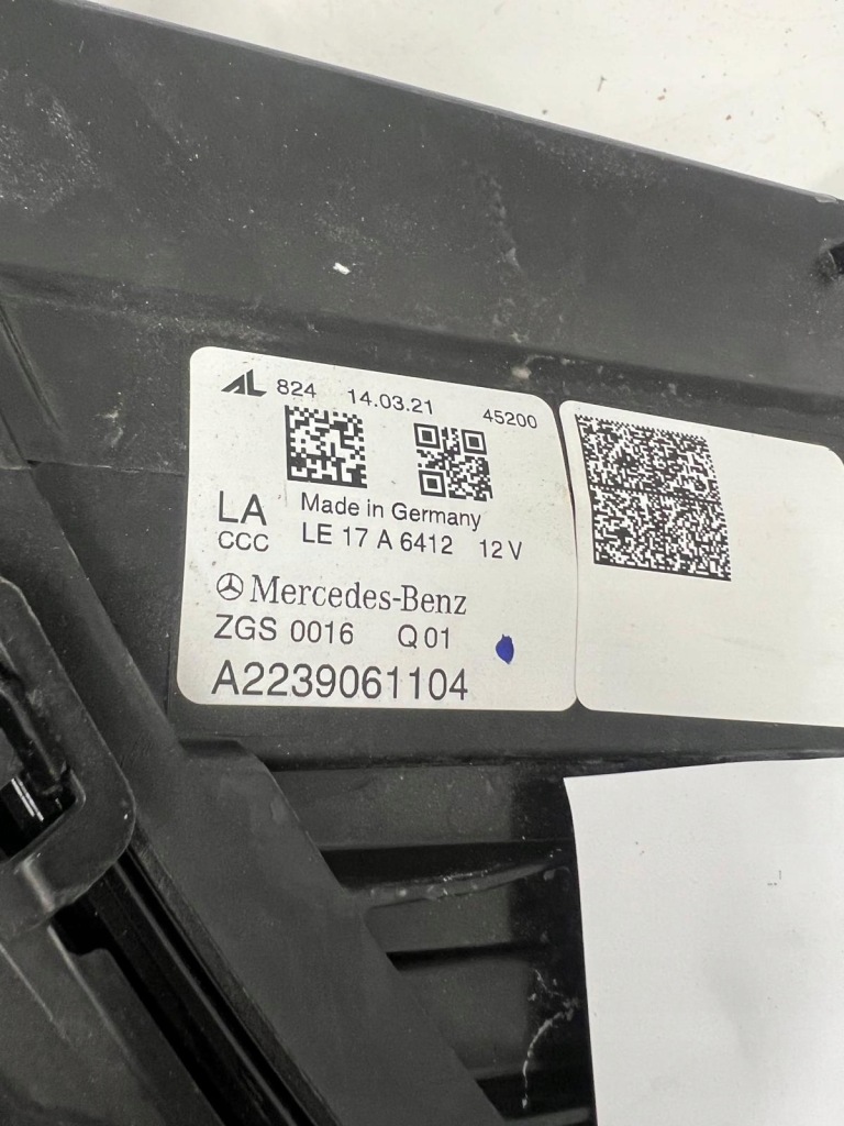 фото №9, Mercedes s w223 лампа передняя multibeam led левая/правая a2239068603