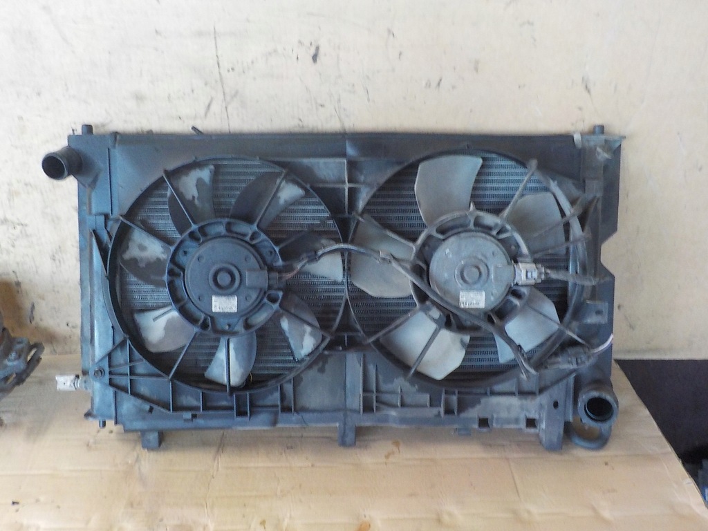 фото №1, Toyota corolla 2.0d радіатор wody вентилятори