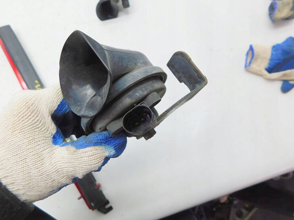 фото №11, Porsche cayenne i 03-10 клаксон сирена