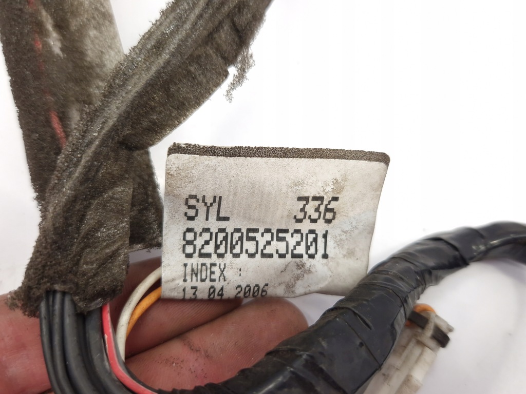 фото №8, Renault megane 2 3d - жгут дверь правый перед - 8200525201