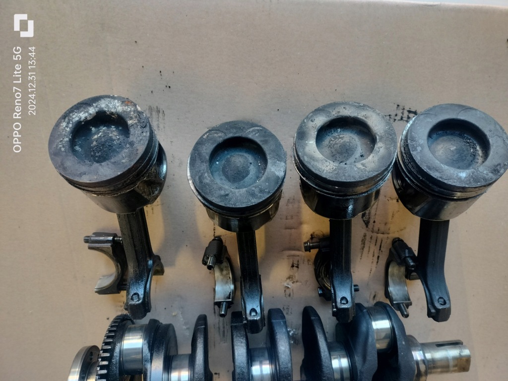 Wał поршні renault master 2.3 dci m9t 706 m9td706 biturbo wał колінчастий Недорого