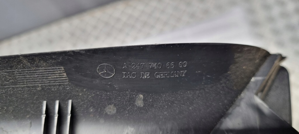 фото №16, Mercedes w247 h247 защита панель пластик крышки багажника a2477406600